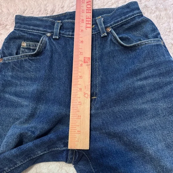 Vintage 1980s Lee Jeans Women’s 1 PET High Rise Straight Leg 26” Inseam USA - Picture 5 of 6